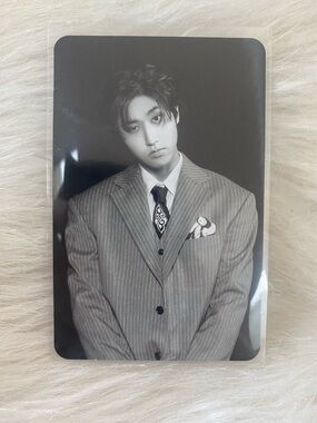 Stray Kids Official Han Monochrome Photocard Hop Accordion